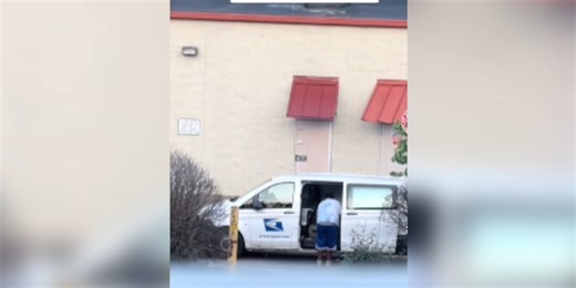 ‘Am I seeing what I think I’m seeing?’ Viral video catches alleged USPS worker throwing mail into dumpster