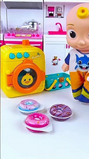 ASMR Toy Unboxing Cocomelon & Washing Machine Set | Satisfying Toy Play with Subeo Toys