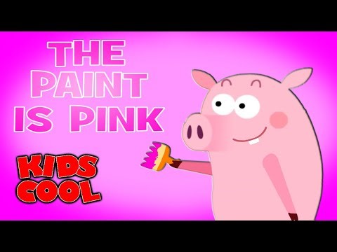 The Paint is Pink - Preschool Music Baby Songs