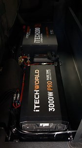 Silverado 1500 dual battery set up! ⚡ 🔋 DRD 4X4 recently fitted a full iTechworld dual battery system into their Silverado 1500 underneath the second row rear seats, and how good does it look?! 😍 Make sure you share this to anyone that has a Silverado 1500 and wants to do the same! iTechworld products installed: - iTECH200SS Lithium Battery 🔋 - 3000W PRO Inverter ⚡ - RC3 PRO Inverter Remote ⚡ - iTECHDCDC40 Battery Charger ⚡ - BM500 Battery Monitor 🔋 #iTechworld #ThePowerExpert #PowerYourNext