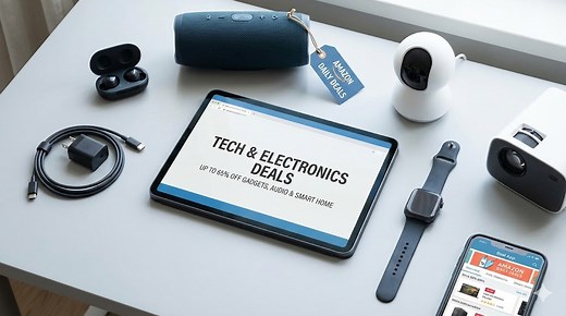 Tech & Electronics Amazon Deals: Smart Home, Audio & Gadget Promo Codes - January 2026