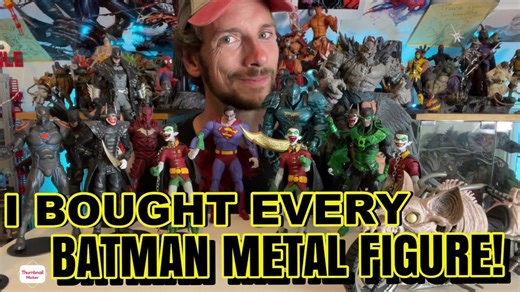 I Bought Every McFarlane Metal Batman Figure!