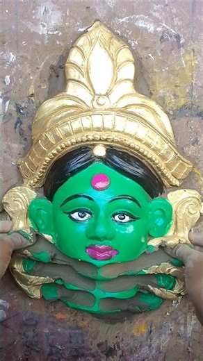 hu ru ru ru rajasthani song🌹🌹 krishna murti making at home🙏🙏 krishna idol making#krishna#shorts#art