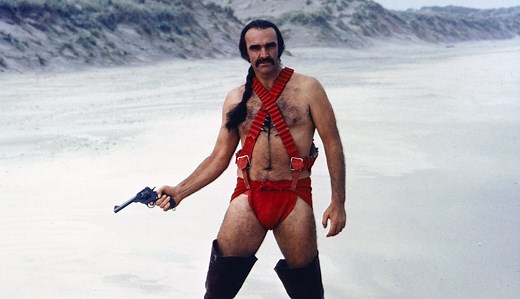 Screen Grabs: 50 years later, 'Zardoz' still fascinates (Sean Connery's outfit included) - 48 hills