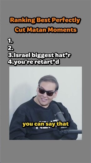 Ranking Best Perfectly Cut Matan Moments