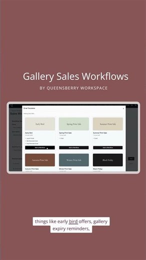 Automated sales workflows