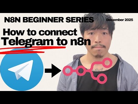How to connect Telegram to n8n (full guide, step by step)