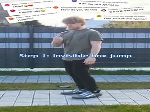 Learning To Walk Without Touching The Ground  (VIDEO)