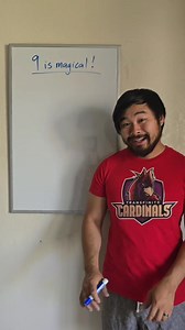 Create a number where the sum of the digits is a multiple of 9. It is guaranteed that the number you created is a multiple of 9. Here's why this will always work: | Learning Math with Howie Hua