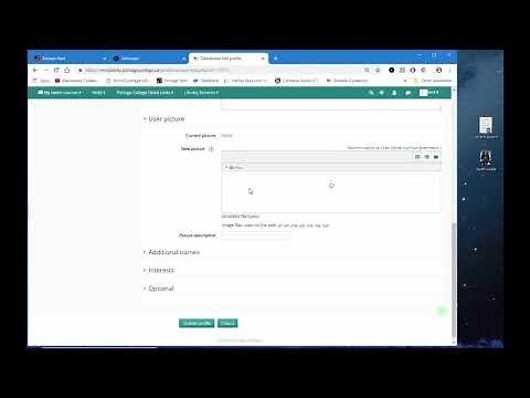 Moodle User Profile Tutorial
