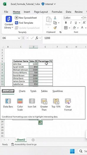 Unlock the Power of Ctrl + Q in Excel! #excel #excelyourself #microsoftexcel #exceldataanalytics