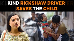 Watch the heartwarming story of a compassionate rickshaw driver who goes above and beyond to help a child in trouble. See how small acts of kindness can make a big difference in someone’s life. | Nijo