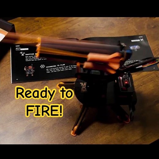 Hack Pack IR Turret now Ready for ACTION! #crunchlabs #markrober