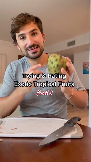 Exploring Strange and Exotic Fruits: A Chirimoya Adventure