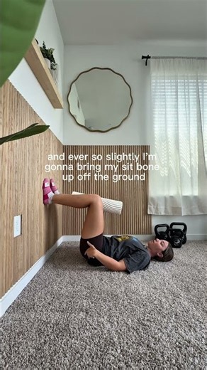 Supine Wall Referenced Hips 90/90 Hip Shifts