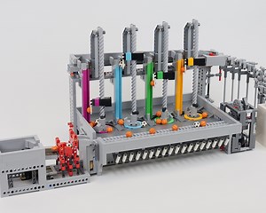 LEGO MOC-178662 Pole Dancing Quartet, by Akiyuki (Technic 2024)