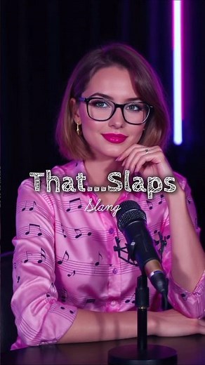 Learn the Slang: “That Slaps” in English! 🔥 #english #learnenglish