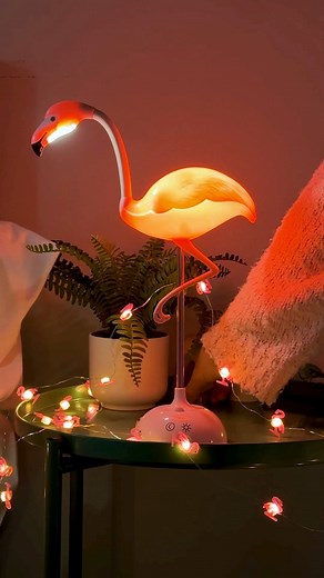 Get Free Flamingo String Lights with Every Lamp. ✨ | The Popular Flamingo