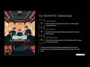 Cybersecurity and Ethical Hacking Club – Our Learning Journey