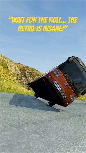 Bus vs. Mountain: EPIC CRASH! 🤯