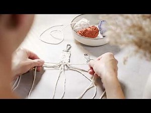 DIY - UN PORTE-CLÉS EN MACRAMÉ