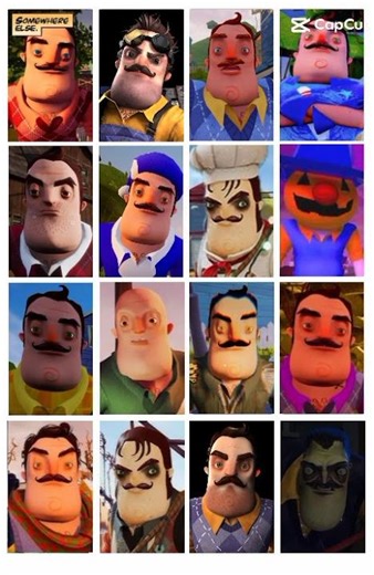 Hello Neighbor: Evil Mr Peterson War Variants