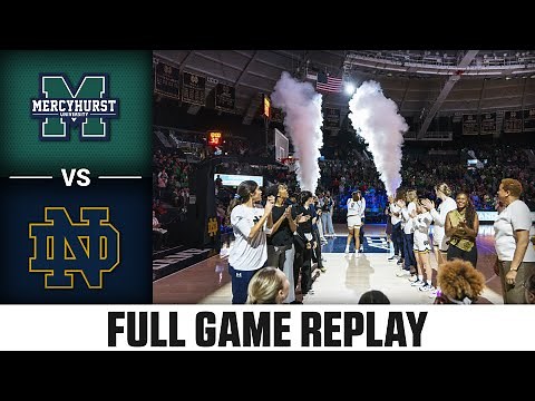 Mercyhurst vs. Notre Dame Full Game Replay | 2024-25 ACC Women’s Basketball
