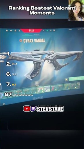 Ranking Bestest valorant moments