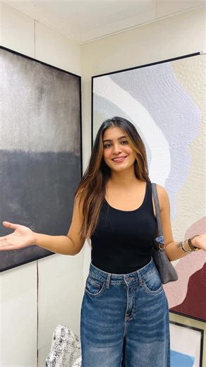 Ishh(:🪐 on Instagram: "“Exploring the artistic beauty of Mango Art Gallery 🎨✨ A must-visit place for every art lover 🖼️💛” Every frame tells a story 🖼️ #instagram #viral #share #reels #like"