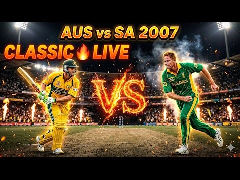 AUS vs SA 2007 LIVE 🔥 Classic Match | Cricket 26 Gameplay