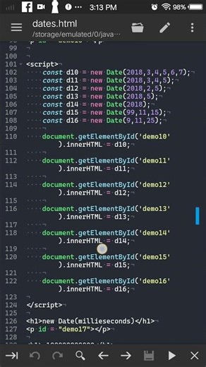 JavaScript Date Day 9 #100daysofcodechallenge #coding #javascript