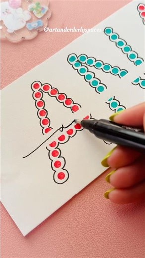 Name Lettering Cards✨💕#shorts #art #handlettering