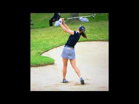 【スローモーションバンカーショット】脇元華（HanaWakimoto）