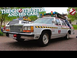 Ghostbusters! Ecto 1 & Ecto 2. Superfan Creates his own Ghostbuster Cars!