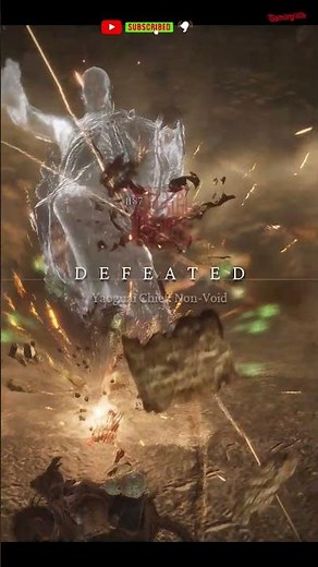 Powerful 4th Focus Point Attack Non Void 💪 Black Myth Wukong Fox Questline Boss Fight #gaming #game