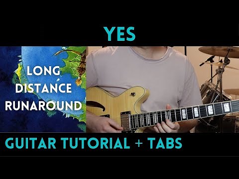 Yes - Long Distance Runaround (Guitar Tutorial)