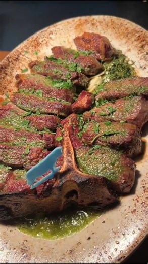 Grilled Steak with Chimichurri Magic