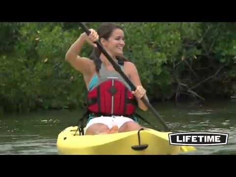 Lifetime 2-Pack Daylite Kayaks w/Paddles Yellow 90158 - KitSuperStore.com