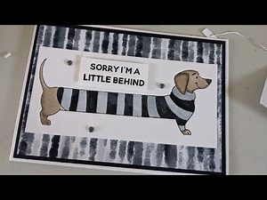 Fun Llama and Sausage Dog cards! with Long Time No See from Stampin' Up!