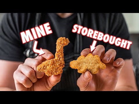 Making Dinosaur Nuggets At Home | But Better