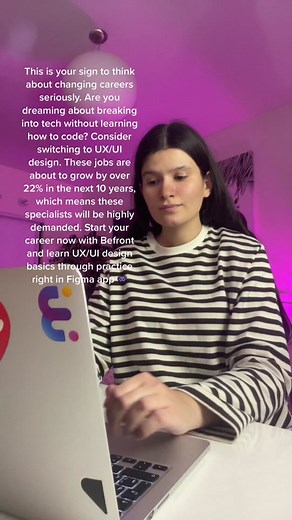 It’s never to late to change careers or just gain new skills! Get a taste of UX/UI design role on real-life cases in Befront environment 🚀 #befront #uxui #uxdesign #uiux #uidesign #uiuxdesign #webdesign #figmadesign #figmaplugin #learndesign #learnuxui #learnfigma
