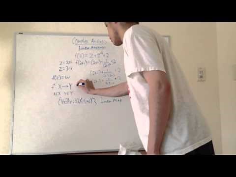 Complex Analysis: Linear Maps