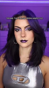 Trying the Sailor Moon hairstyle 🌙 it turned out so cute! Ib @liza #sailormoon #sailormoonhair #hairtutorial #hairideas #purplehair | Sophie Hannah