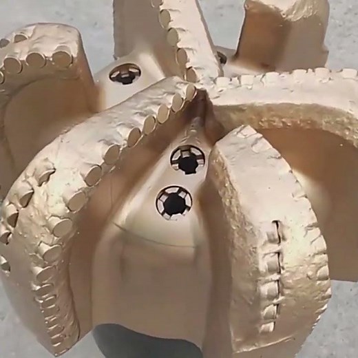 DC Drill Bit 6 1/4 Inch Oilfield Drilling Bit Steel Body Diamond PDC Cutters Drill Bit