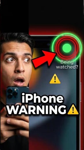 Green Dot on iPhone Explained in 23 Seconds