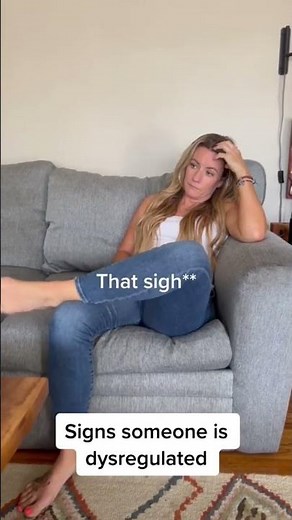 More signs of dysregulation shaking leg disengaged *big sigh