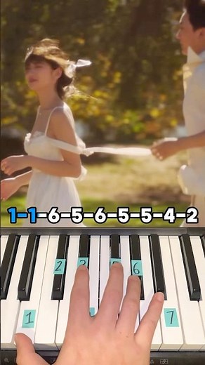 How To Play Blue by Yung Kai on Piano #shorts