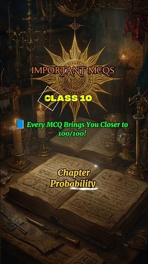 📊 "Probability MCQ That Confuses 90% Students!" | Class 10 CBSE Maths 2025 #maths