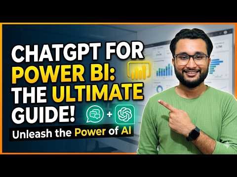 ChatGPT + Power BI = Smart Dashboards | Harshit AI Academy