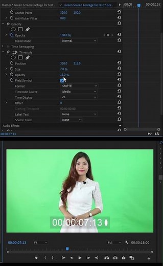 Add Timer | Tutorial Premiere Pro | 20 seconds Tutorial #Shorts